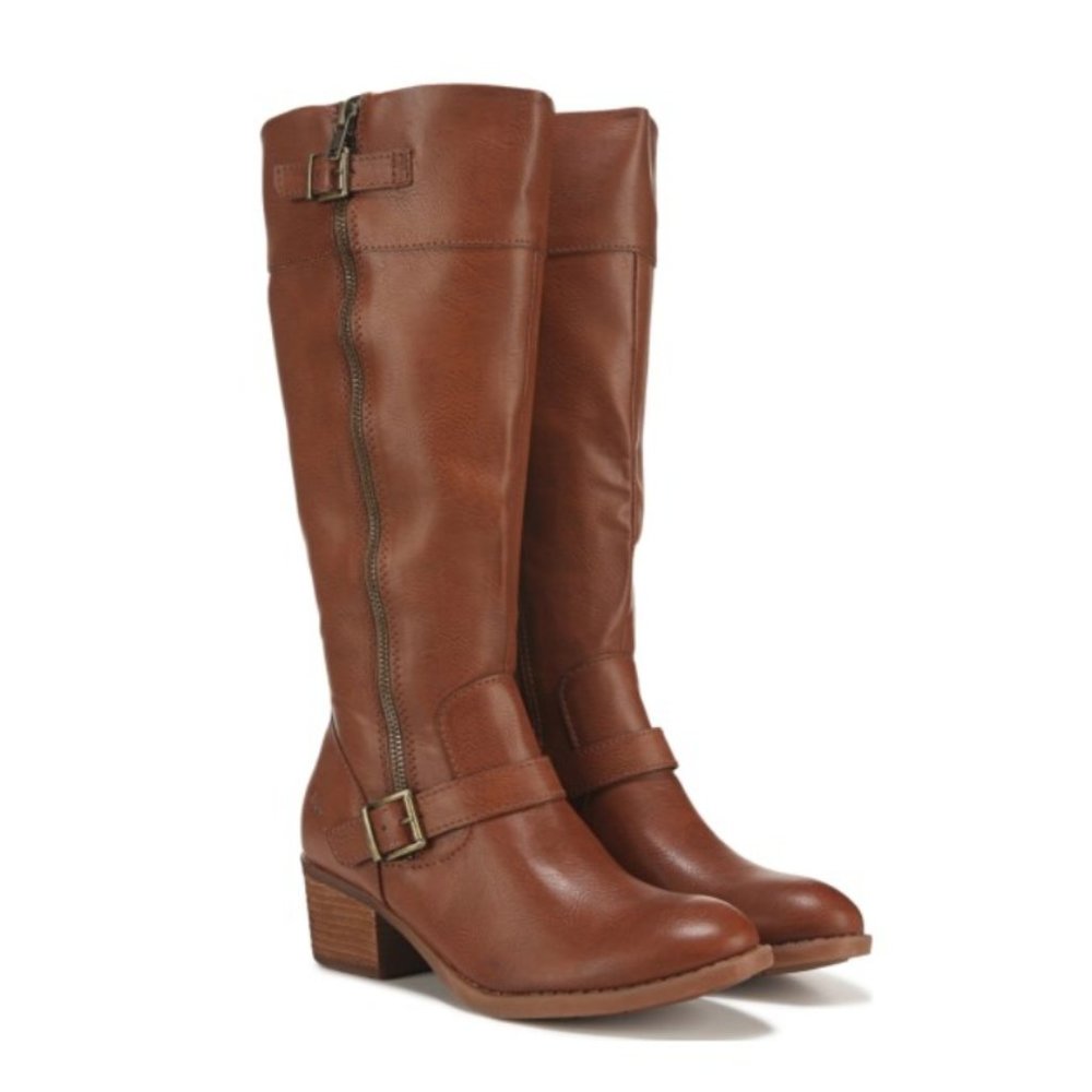 BORN B.O.C MOUND LT BROWN TALL BOOTS WOMENS